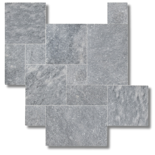 Opus Romain 4 formats Marbre Blue Stone Light