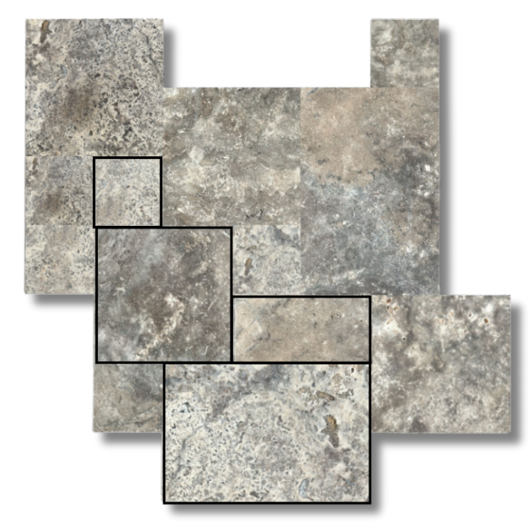 Opus Romain 4 formats Silver Rustique