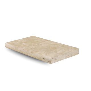 Margelle Travertin Standard 33x100x3 cm – Bord droit, bordures piscine & terrasse