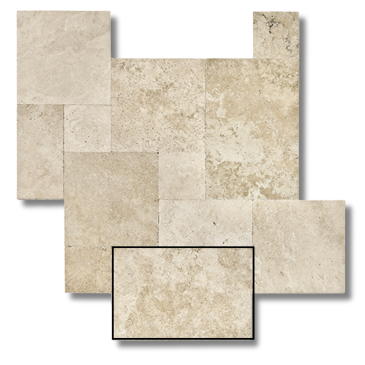 Dalle Travertin Classique – 40.6 x 61 x 1.2 cm